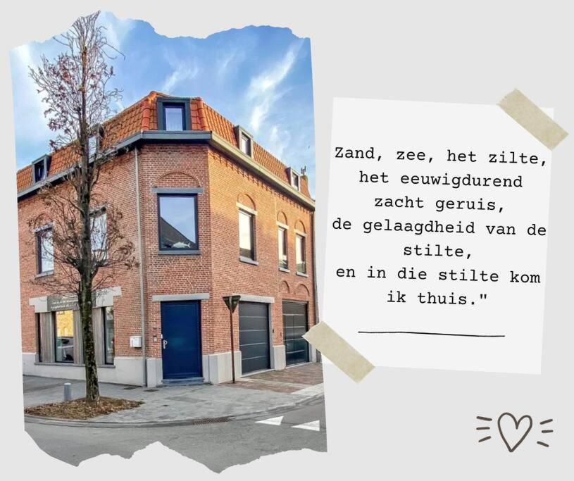 فيلا Casa Maris - Het Huis Van De Zee - Viersterrenverblijf نيوبورت المظهر الخارجي الصورة